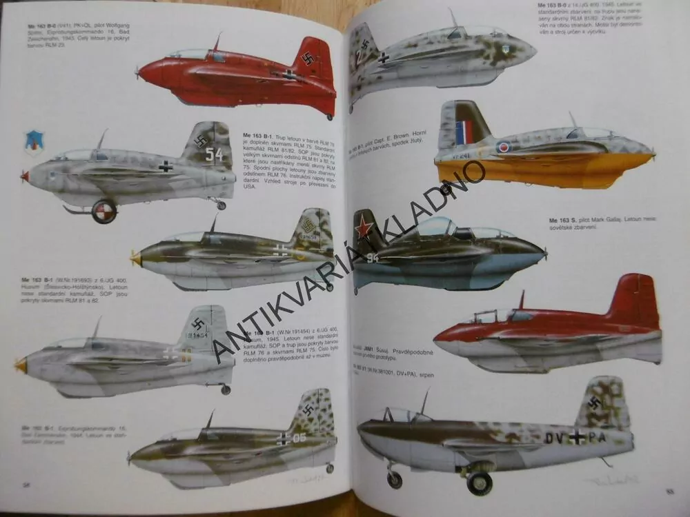 MONOGRAFIE ME 163 KOMET,