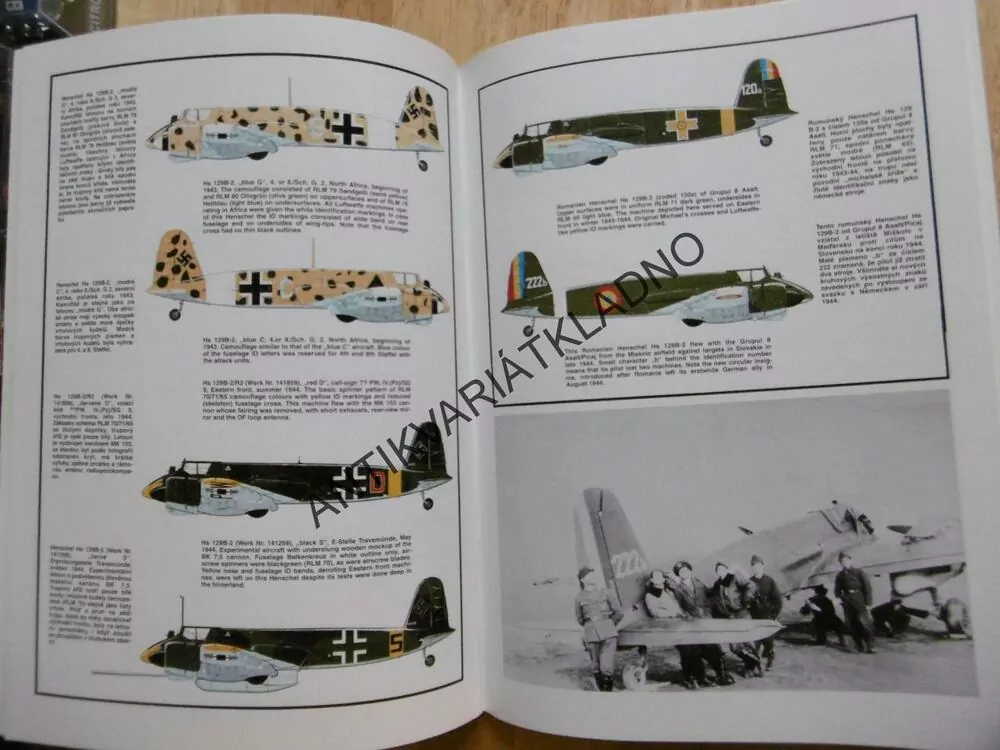 HENSCHEL HS 129, LETADLO, 