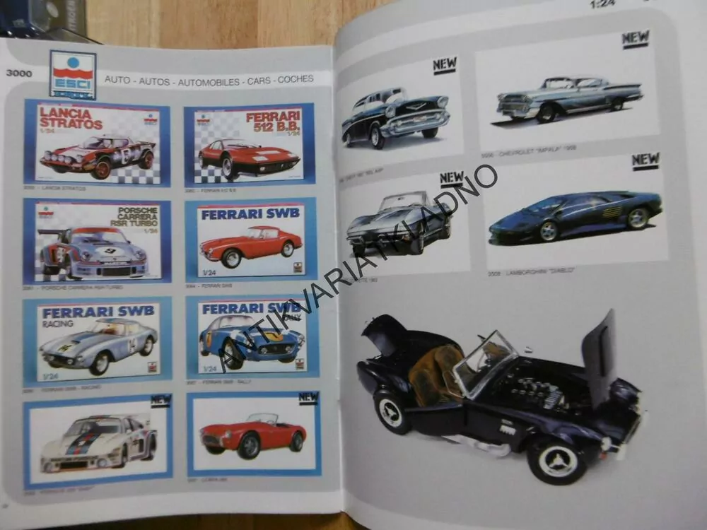 ESCI-EETL PLASTIC HOBBY KITS ITALY 1990, KATALOG