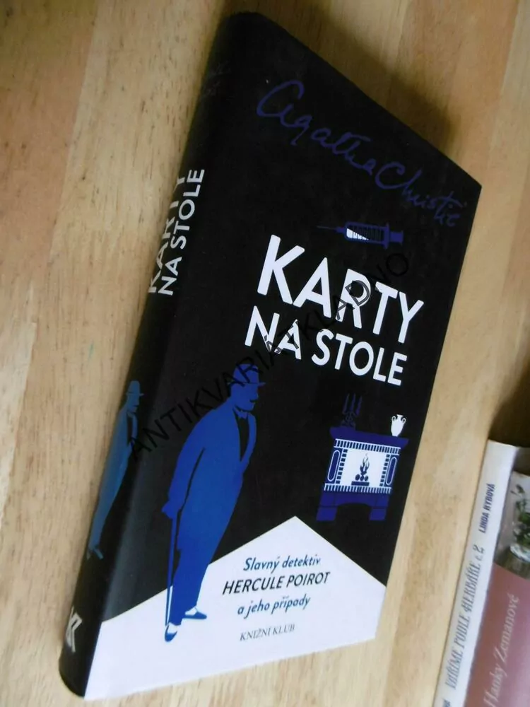 KARTY NA STOLE, AGATHA CHRISTIE, HERCULE POIROT, **an