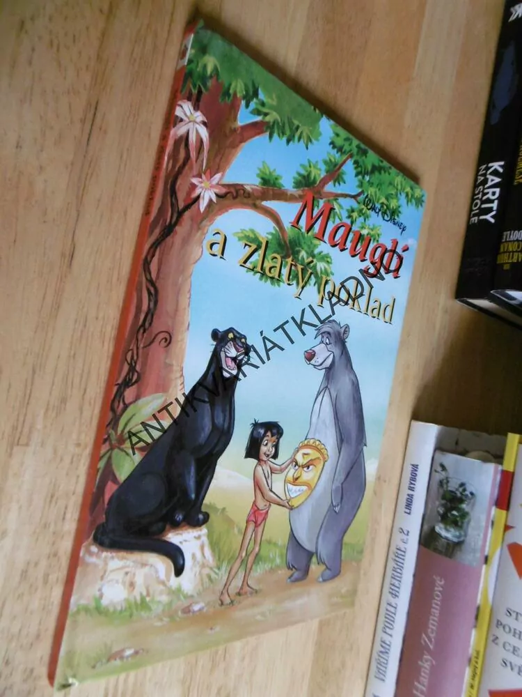 MAUGLÍ A ZLATÝ POKLAD, WALT DISNEY, **an