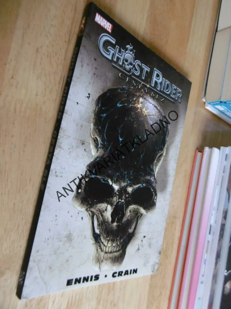 GHOST RIDER, CESTA SLZ, ENNIS, CRAIN MARVEL KOMIKS