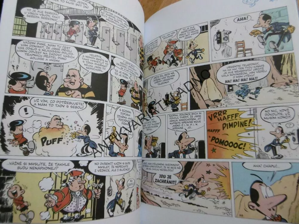 VELKÁ ESA, QUENTIN GENTIL A MISTR ÚNIKŮ, KOMIKS