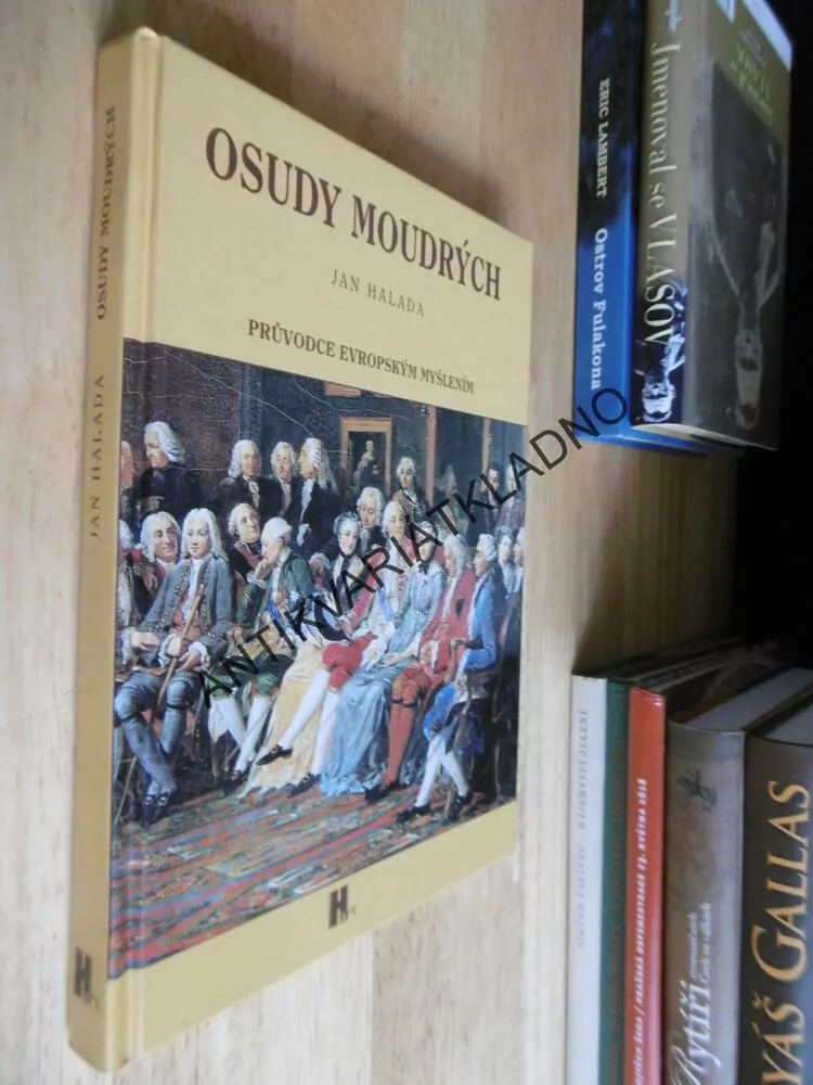 OSUDY MOUDRÝCH, JAN HALADA- AUTOGRAM S VĚNOVÁNÍM
