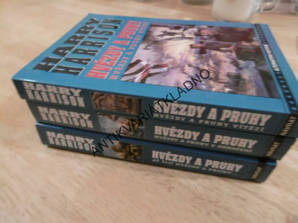 HVĚZDY A PRUHY,AŤ ŽIJÍ HVĚZDY A PRUHY 1-3, HARRY HARRISON