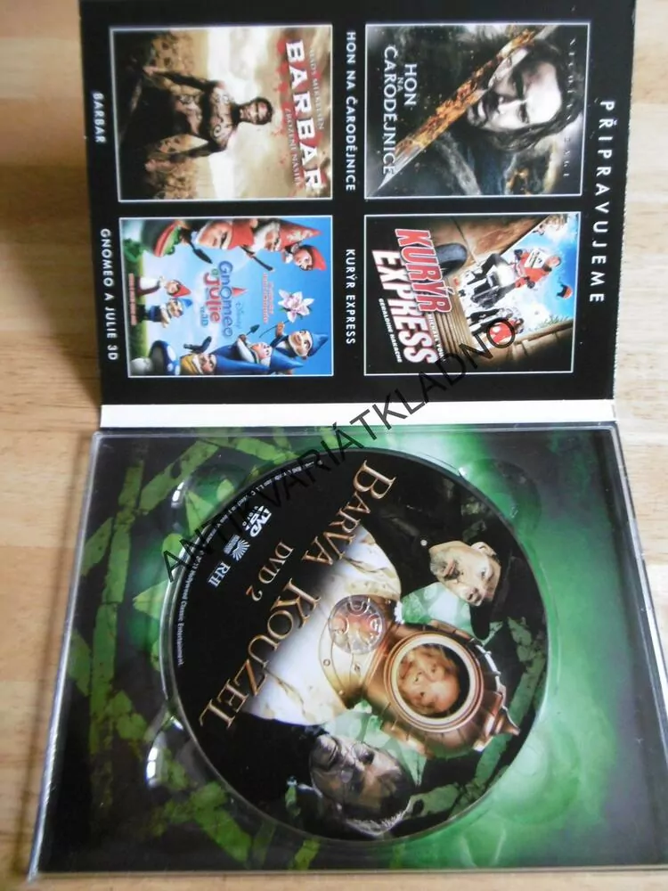 BARVA KOUZEL, VÍTEJTE NA ZEMĚPLOŠE,2., DVD FILM