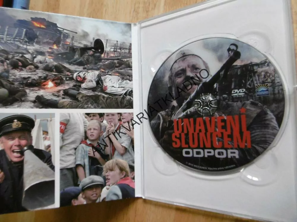 UNAVENI SLUNCEM, ODPOR,  DVD FILM