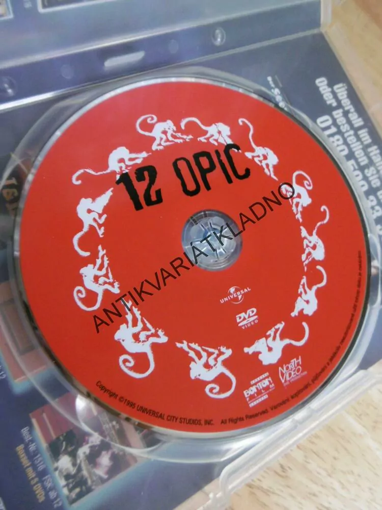12 MONKEYS, 12 OPIC, DVD FILM