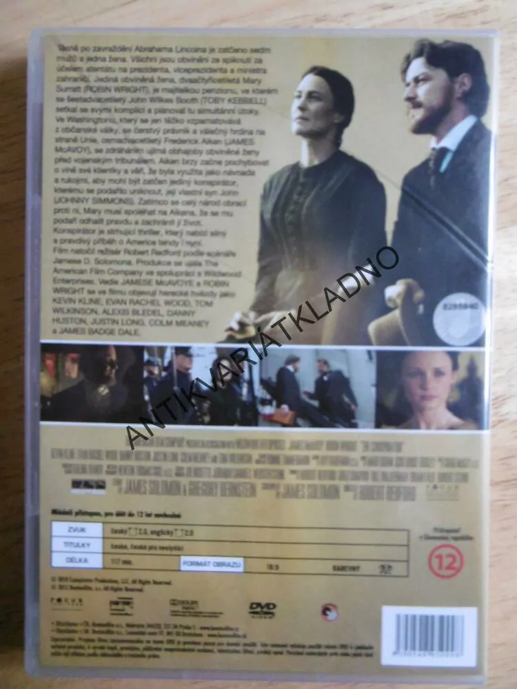 KONSPIRÁTOR, DVD FILM 