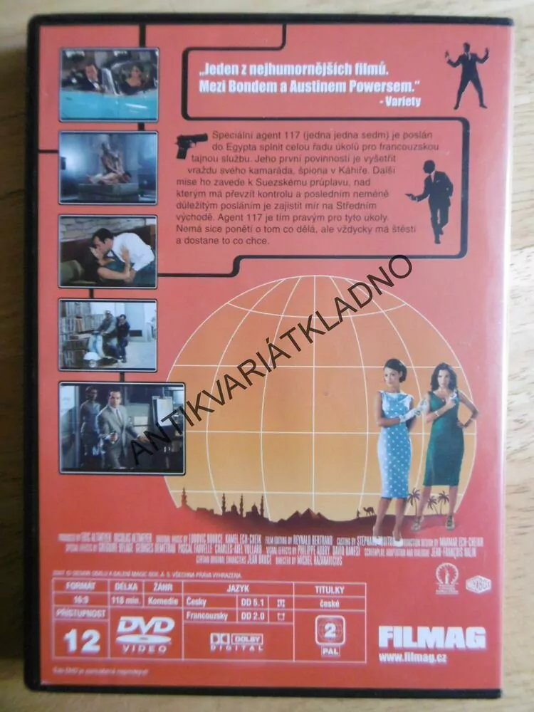 AGENT 117, DVD FILM 