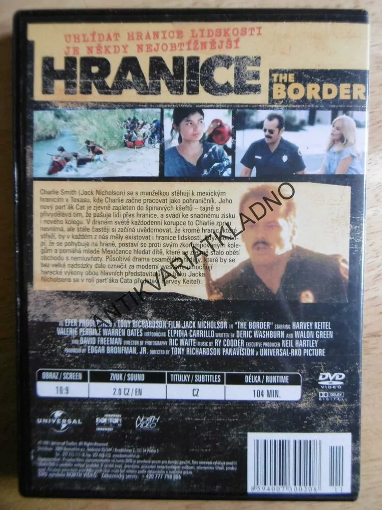 HRANICE, DVD FILM 