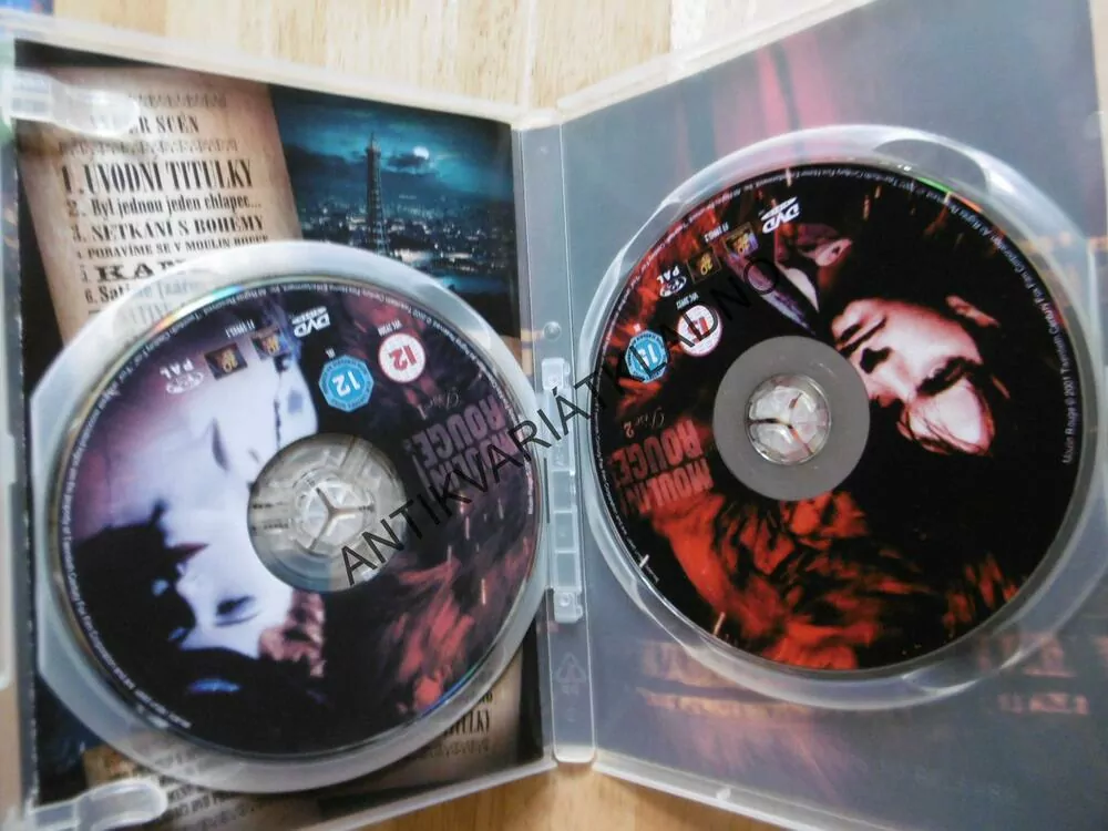MOULIN ROUGE, DVD FILM