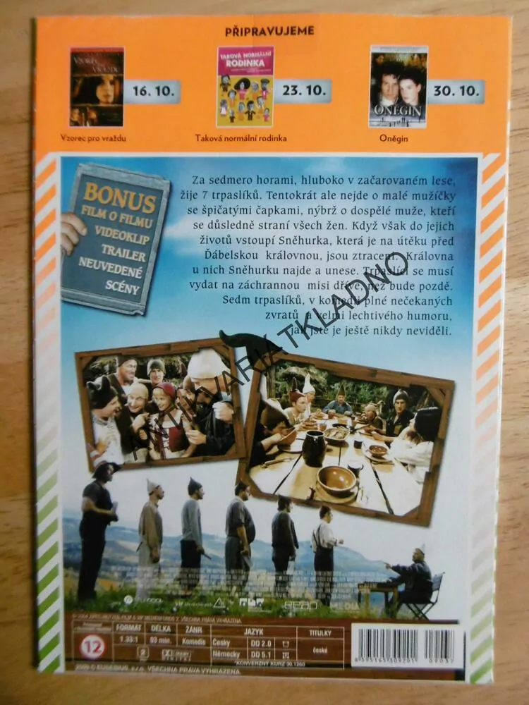 7 TRPASLÍKŮ, DVD FILM