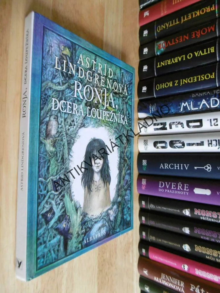 RONJA, DCERA LOUPEŽNÍKA, ASTRID LINDGRENOVÁ,KYŠKOVÁ