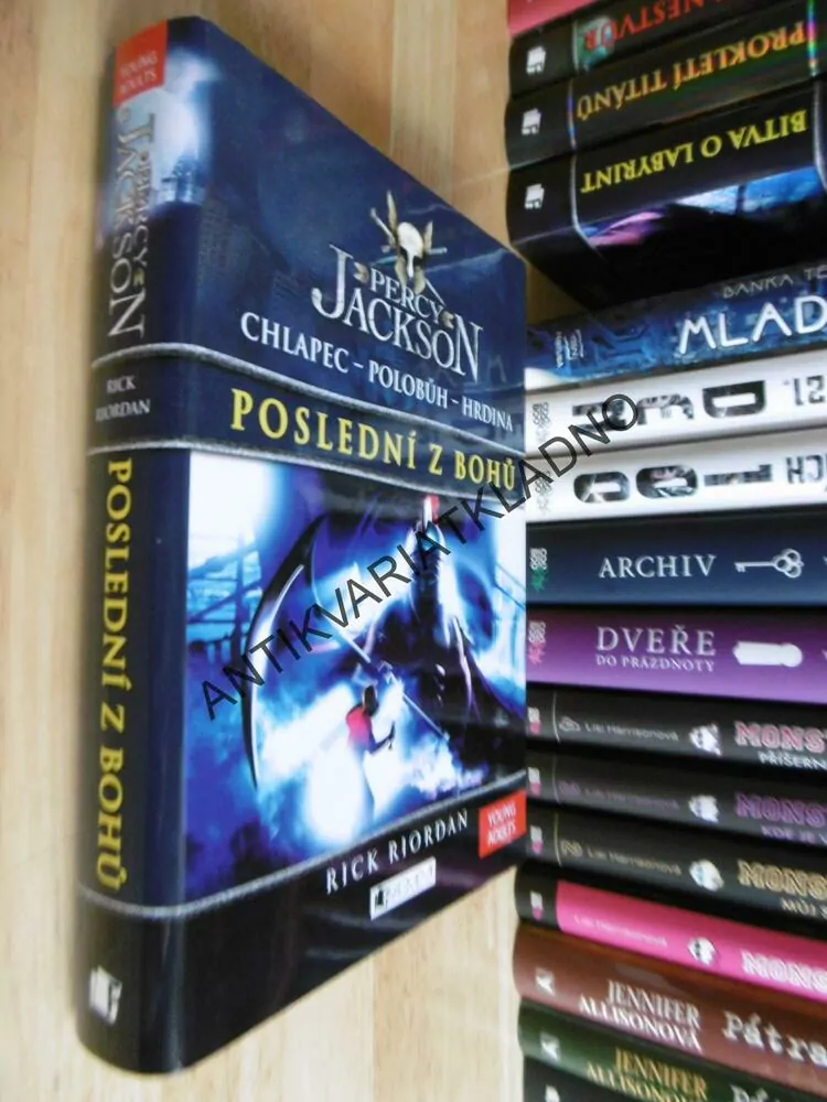 PERCY JACKSON, POSLEDNÍ Z BOHŮ, RICK RIORDAN,