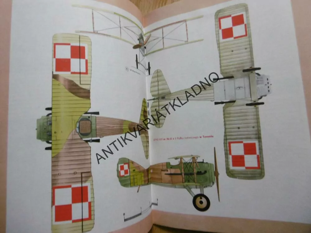 SAMOLOT MYSLIWSKI SPAD VII-XIII, POLSKY, SEŠIT Č.114