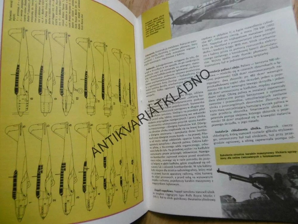 SAMOLOT LEKKI BOMBOWY, FAIREY BATTLE, POLSKY, SEŠIT Č.128