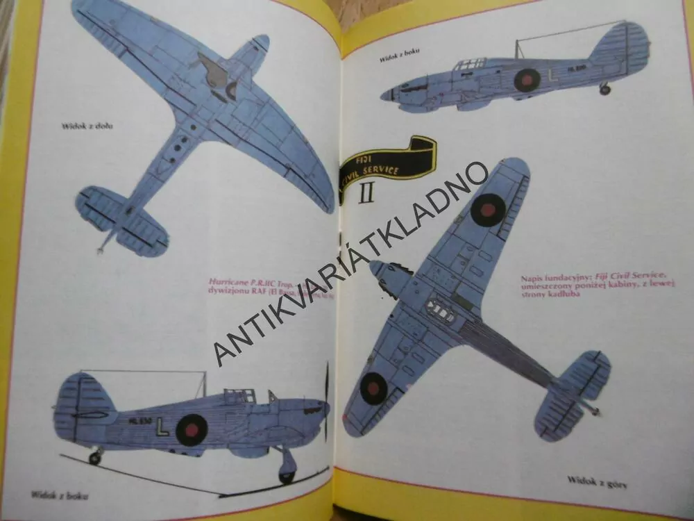 SAMOLOT MYSLIWSKI HAWKER HURRICANE MK. II., POLSKY, SEŠIT Č.132