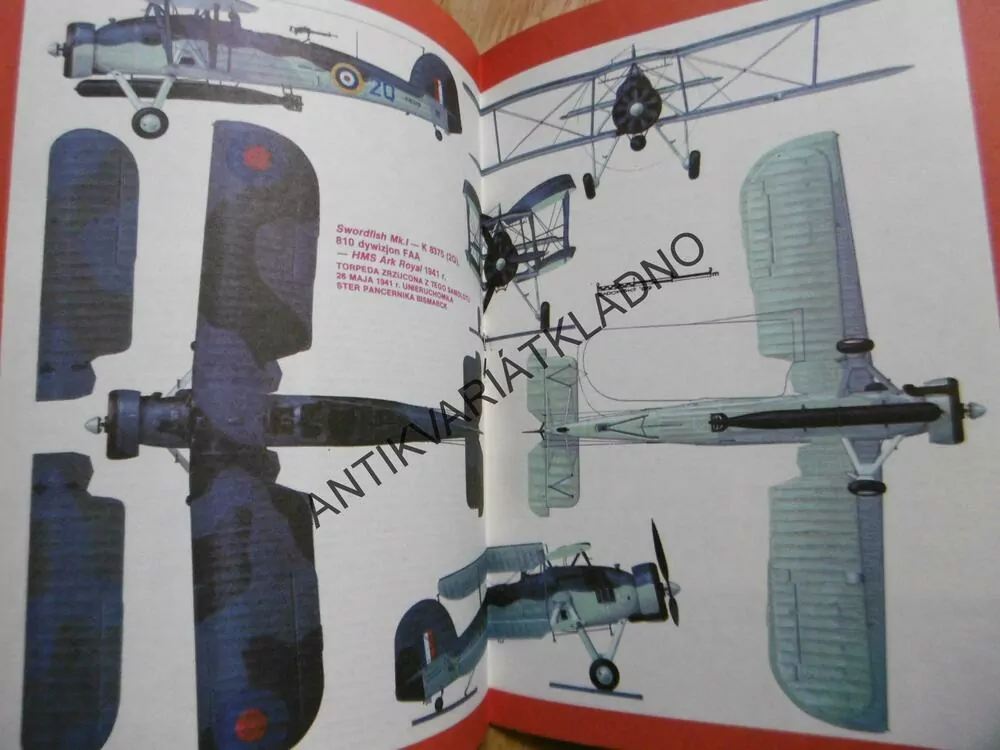 SAMOLOT TORPEDOWY FAIREY SWORDFISH, POLSKY, SEŠIT Č.135