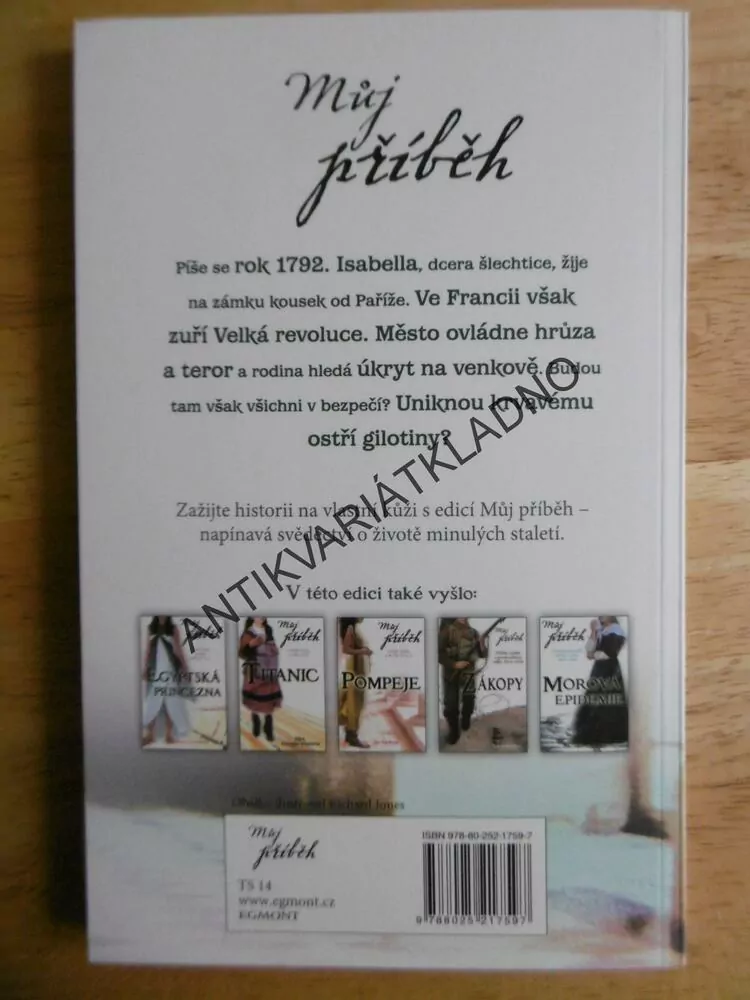 VE STÍNU GILOTINY, MŮJ PŘÍBĚH, DENÍK DÍVKY Z OBDOBÍ VELKÉ FRANCOUZSKÉ REVOLUCE 1792-1794, SUE REIDOVÁ, **an