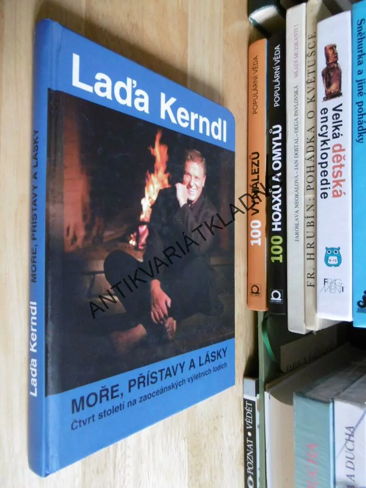 MOŘE PŘÍSTAVY A LÁSKY, LAĎA KERNDL- AUTOGRAM