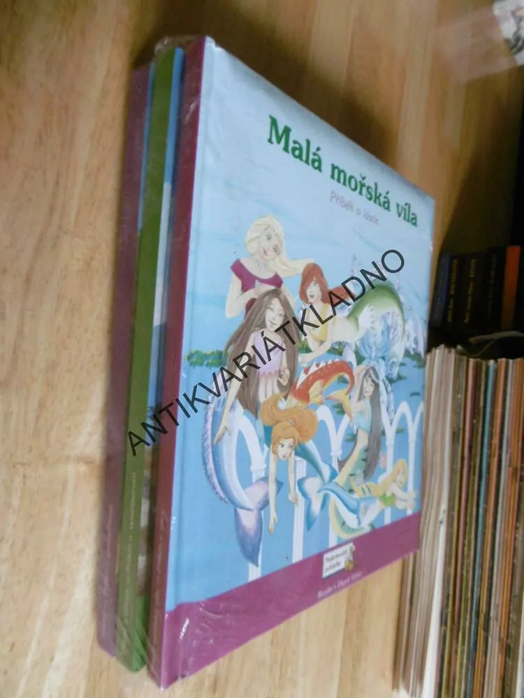 POHÁDKY 3 X- MALÁ MOŘSKÁ VÍLA, VRÁNA A DŽBÁN, ZÁVOD, **an