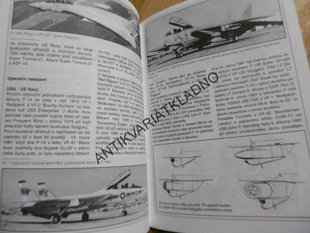 GRUMMAN F-14A TOMCAT, MINIPROFIL LETADEL 3., HPM