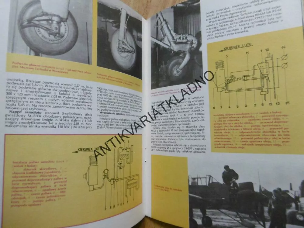 SAMOLOT SZKOLMO-TRENINGOWY JUNAK, POLSKY, SEŠIT Č.110,