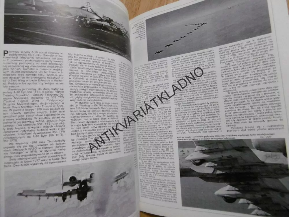 A-10, STÍHAČKA, LETADLO, POLSKY