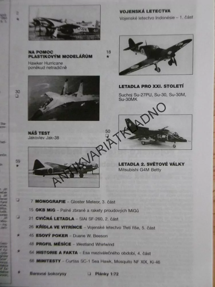 PLASTIC KITS AERO REVUE, 46/96,