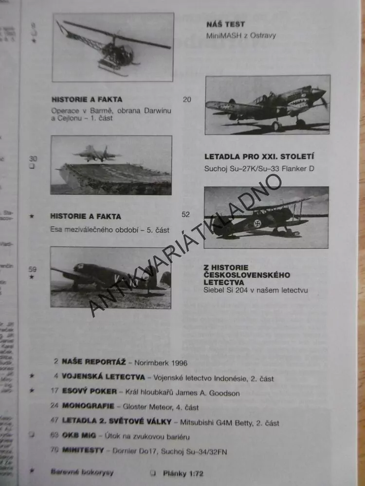 PLASTIC KITS AERO REVUE, 47/96,