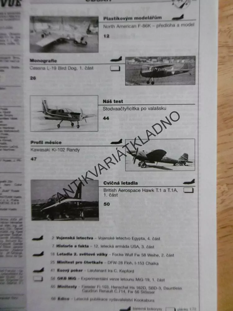 PLASTIC KITS AERO REVUE, 52/96,