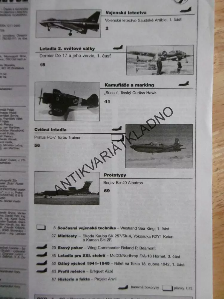 PLASTIC KITS AERO REVUE, 61/97,