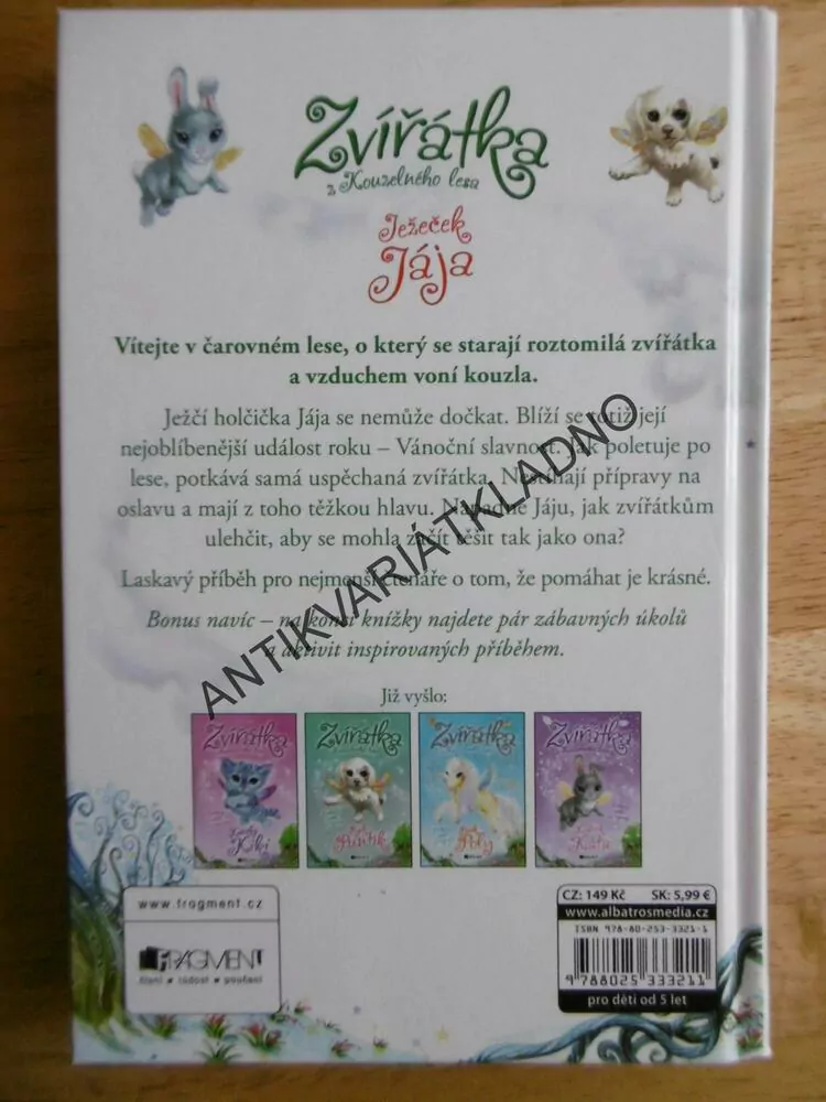 ZVÍŘÁTKA Z KOUZELNÉHO LESA, JEŽEČEK JÁJA, LILLY SMALL