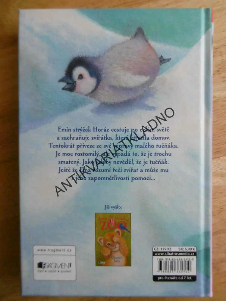 EMA A JEJÍ KOUZELNÁ ZOO, POPLETENÝ TUČŇÁK, AMELIA COBB