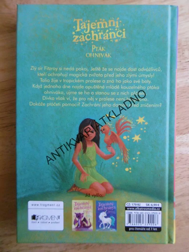 TAJEMNÍ ZACHRÁNCI, PTÁK OHNIVÁK, HARRISONOVÁ, WILLIAMSOVÁ, **an