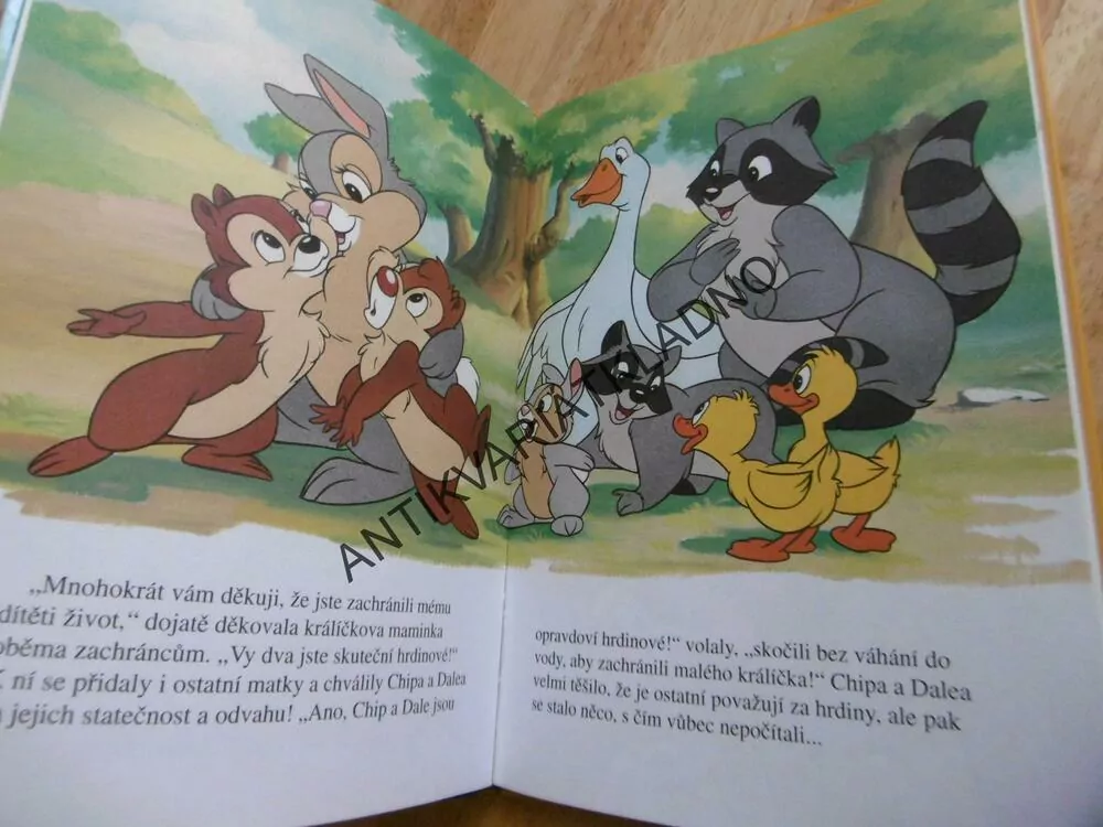CHIP A DALE V MATEŘSKÉ ŠKOLE, WALT DISNEY