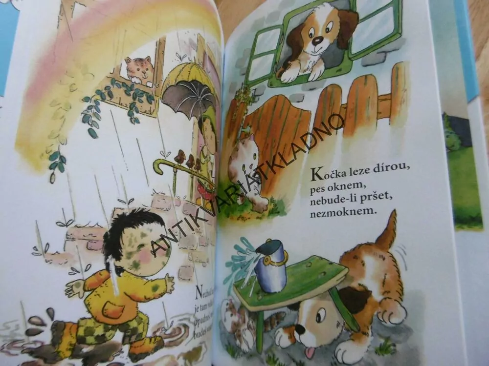 SKÁKAL PES PŘES OVES, ŘÍKADLA PRO DĚTI, ADOLF DUDEK, **an