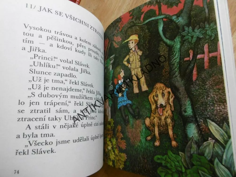 JAK SI SLÁVEK NAČAROVAL DUBOVÉHO MUŽÍČKA, VÁCLAV ČTVRTEK, JAN ČERNÝ, 1976