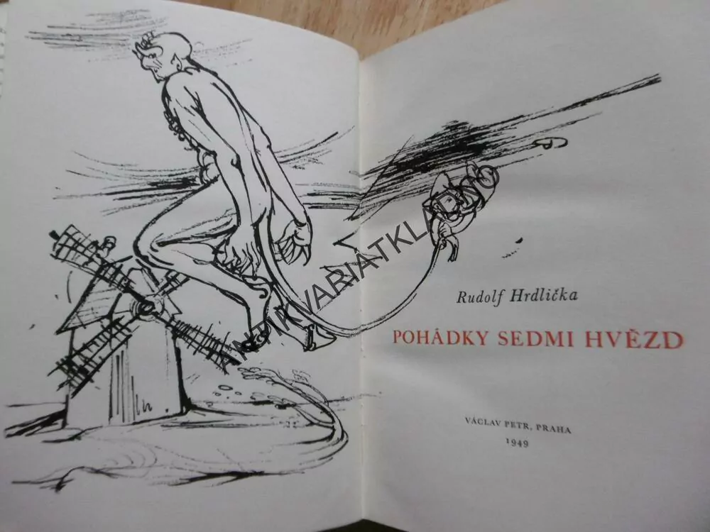 POHÁDKY SEDMI HVĚZD, RUDOLF HRDLIČKA, 1949, **an