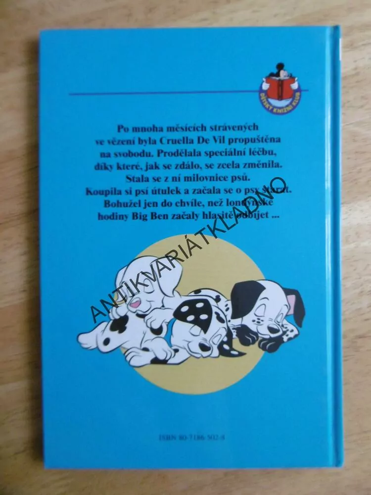 102 DALMATINŮ, WALT DISNEY, **an