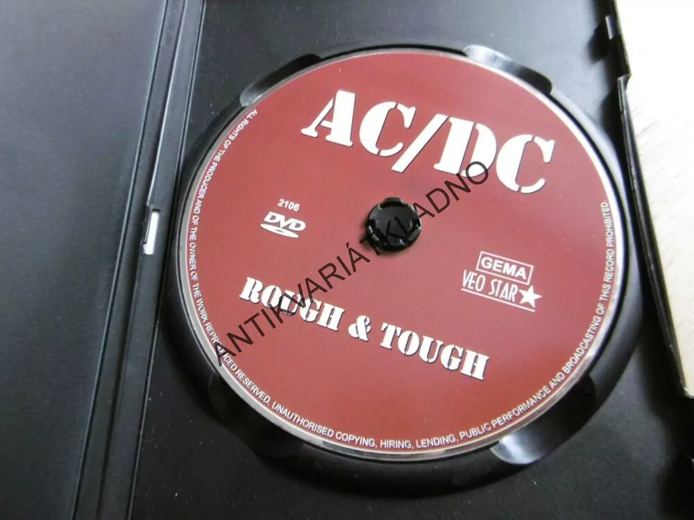 AC/DC, ROUGH AND TOUGH, DVD FILM HUDBA