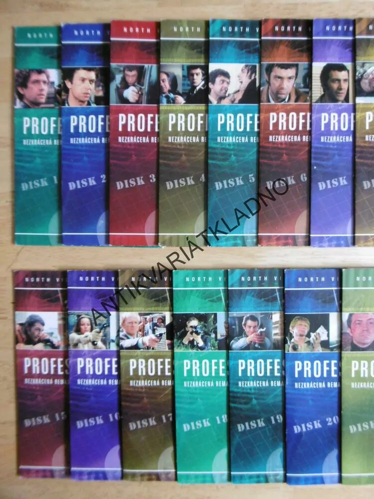 PROFESIONÁLOVÉ, 1-27., DVD FILM SERIÁL, STAV  A1 !!!