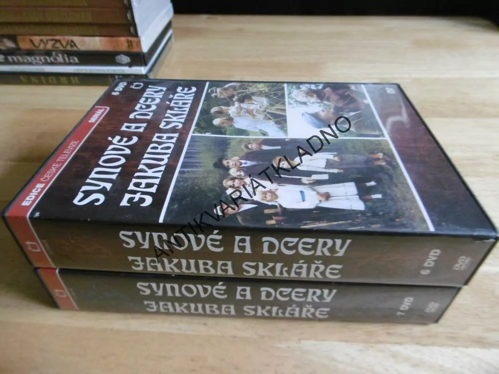 SYNOVÉ A DCERY JAKUBA SKLÁŘE 1-13, 13 DVD FILM SERIÁL ČR