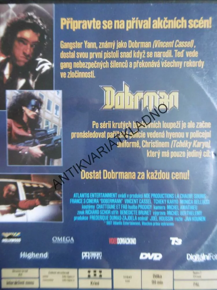 DOBRMAN, DVD FILM