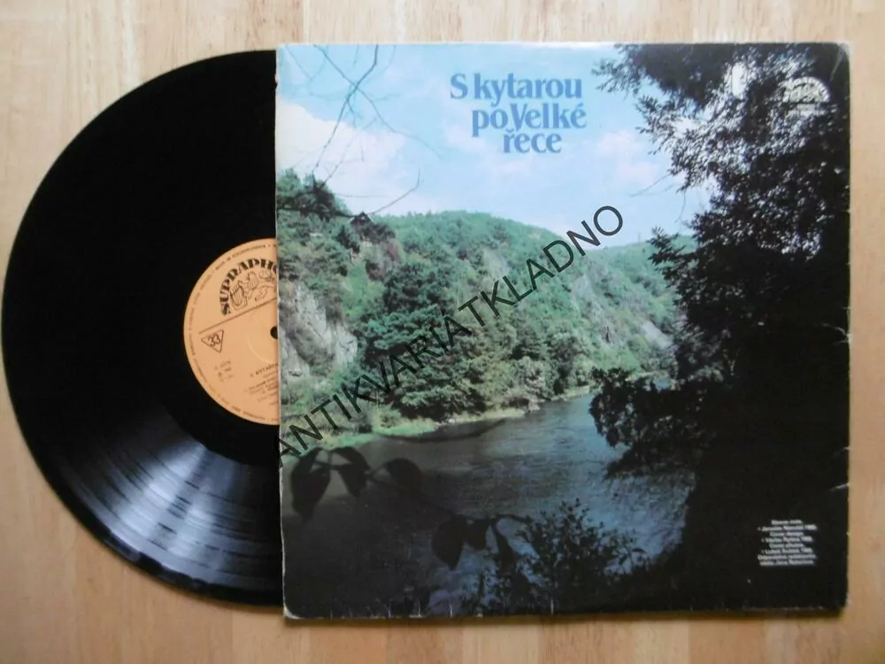S KYTAROU PO VELKÉ ŘECE, WESTMENI, KTO, SETLEŘI, ČERVÁNEK, RACKOVÉ, MUSTANGOVÉ, 2 X LP