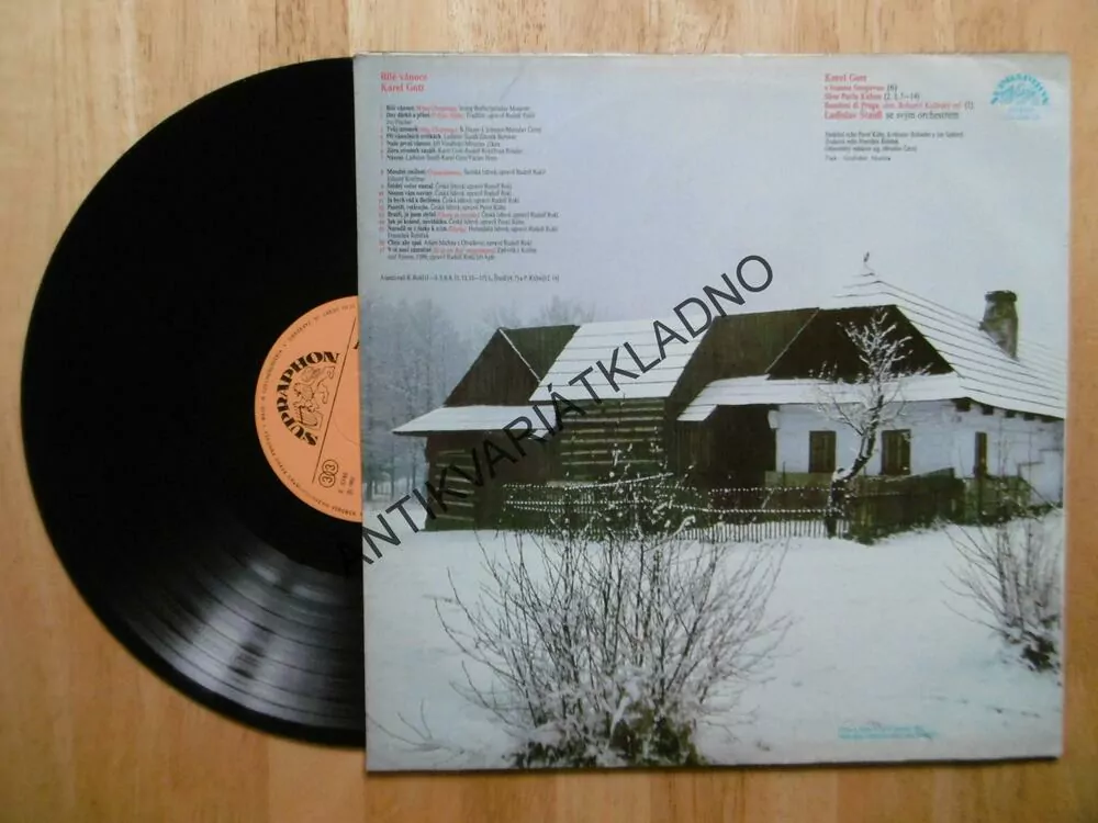 KAREL GOTT, BÍLÉ VÁNOCE, LP