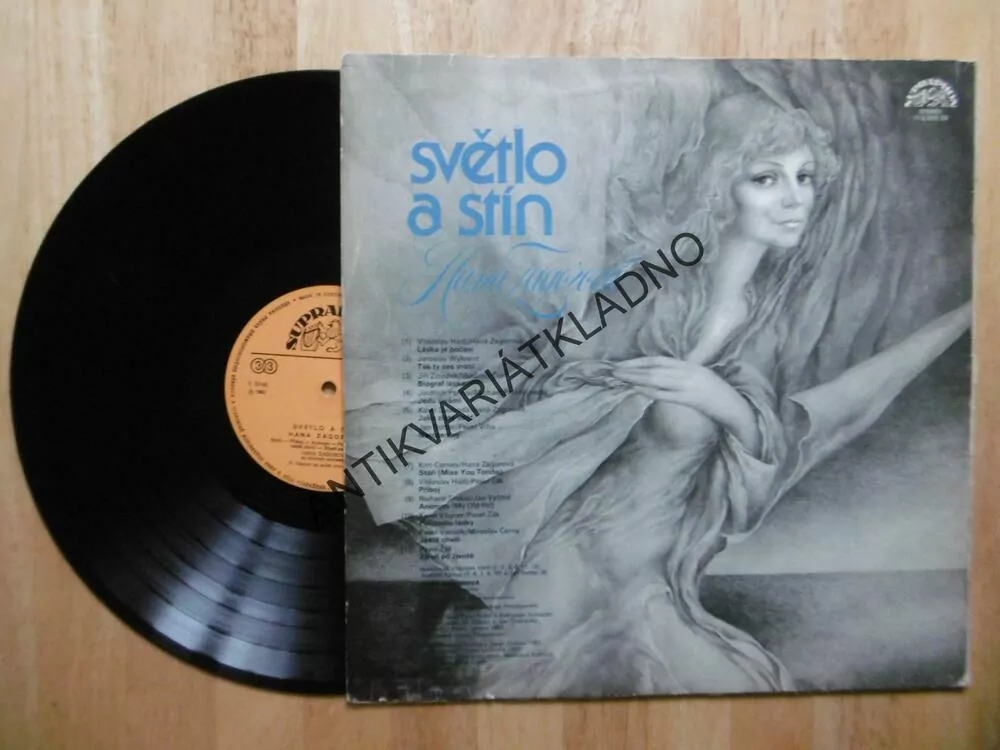 SVĚTLO A STÍN, HANA ZAGOROVÁ, LP