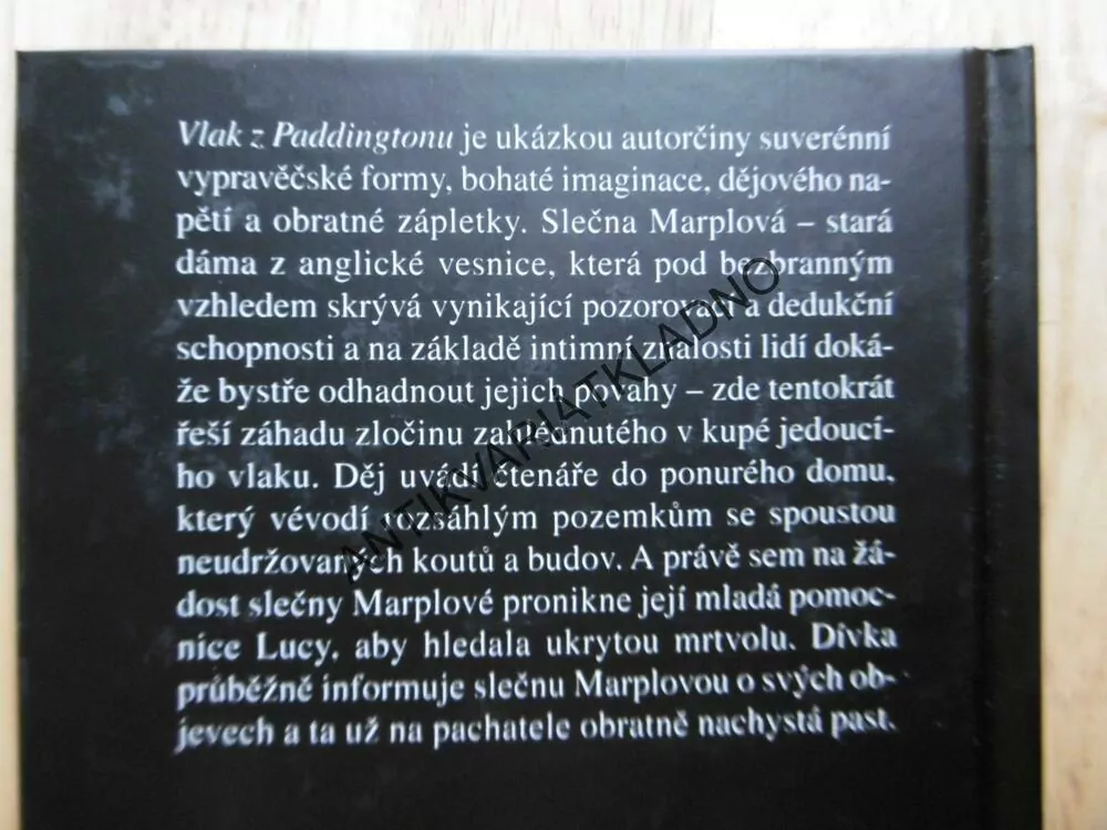 VLAK Z PADDINGTONU, AGATHA CHRISTIE, **an