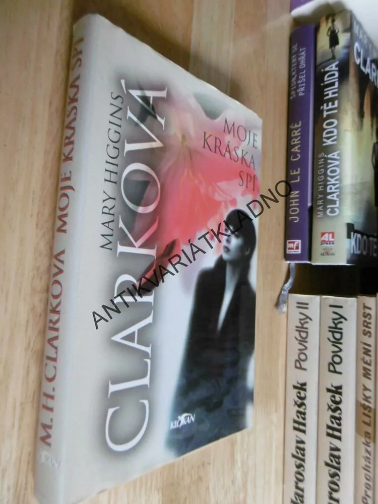 MOJE KRÁSKA SPÍ, MARY HIGGINS CLARKOVÁ, **an